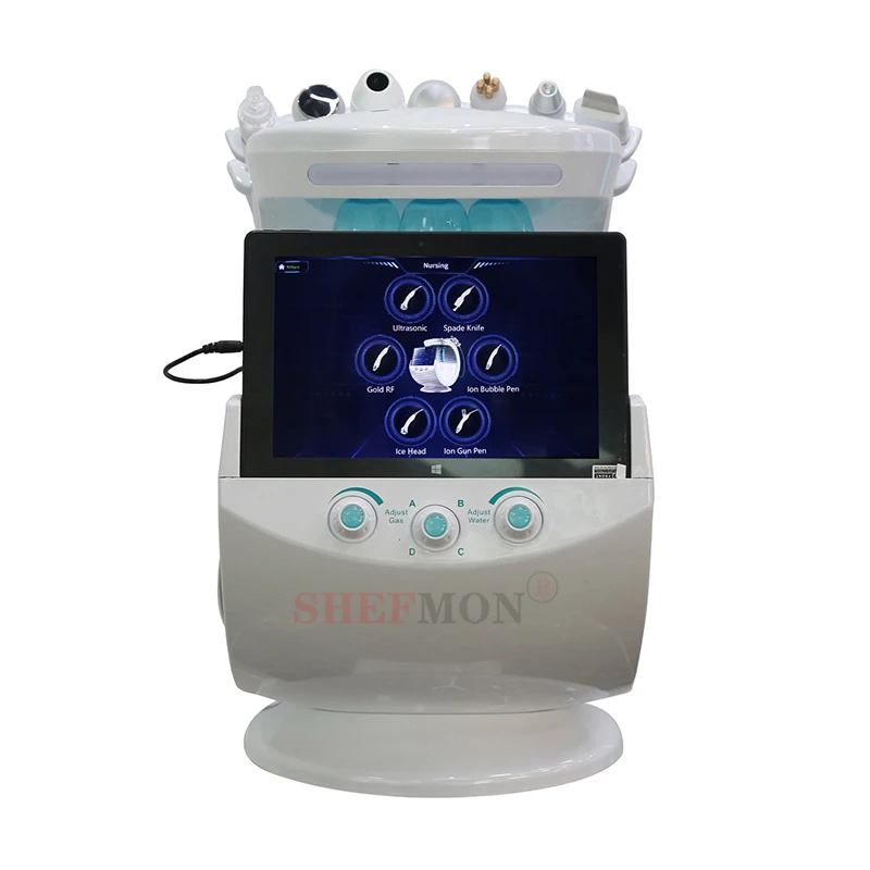 

7 in 1 Oxygen Jet Hydro Dermabrasion Machine Hydra Spa Facial Cleansing Skin Rejuvenation Skin Analyzer RF Skin Care Tools
