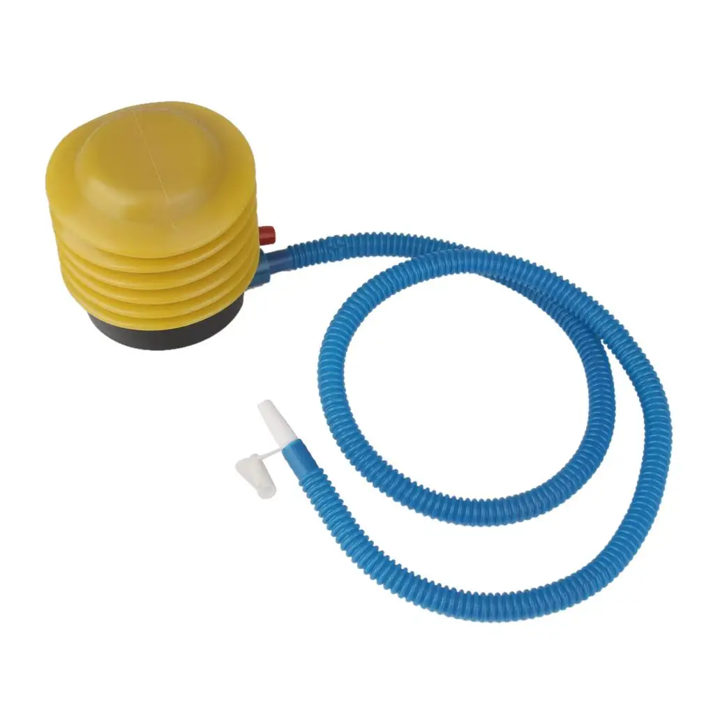 Помпа спорт. Насос-помпа бол.желтый Step Air Pump . Р.0. Насос для надувного костюма. Мини насос для надувных игрушек. Цилиндр надувной насос.