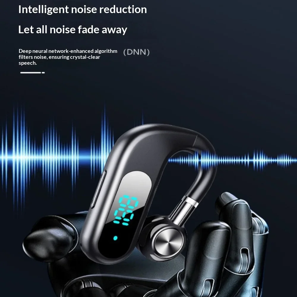Фото Новые Bluetooth-наушники 2025 года: высокое качество звука, шумоподавление, сверхдолгое время работы от аккумулятора. Идеально для бизнеса, киберспорта и спорта. №4