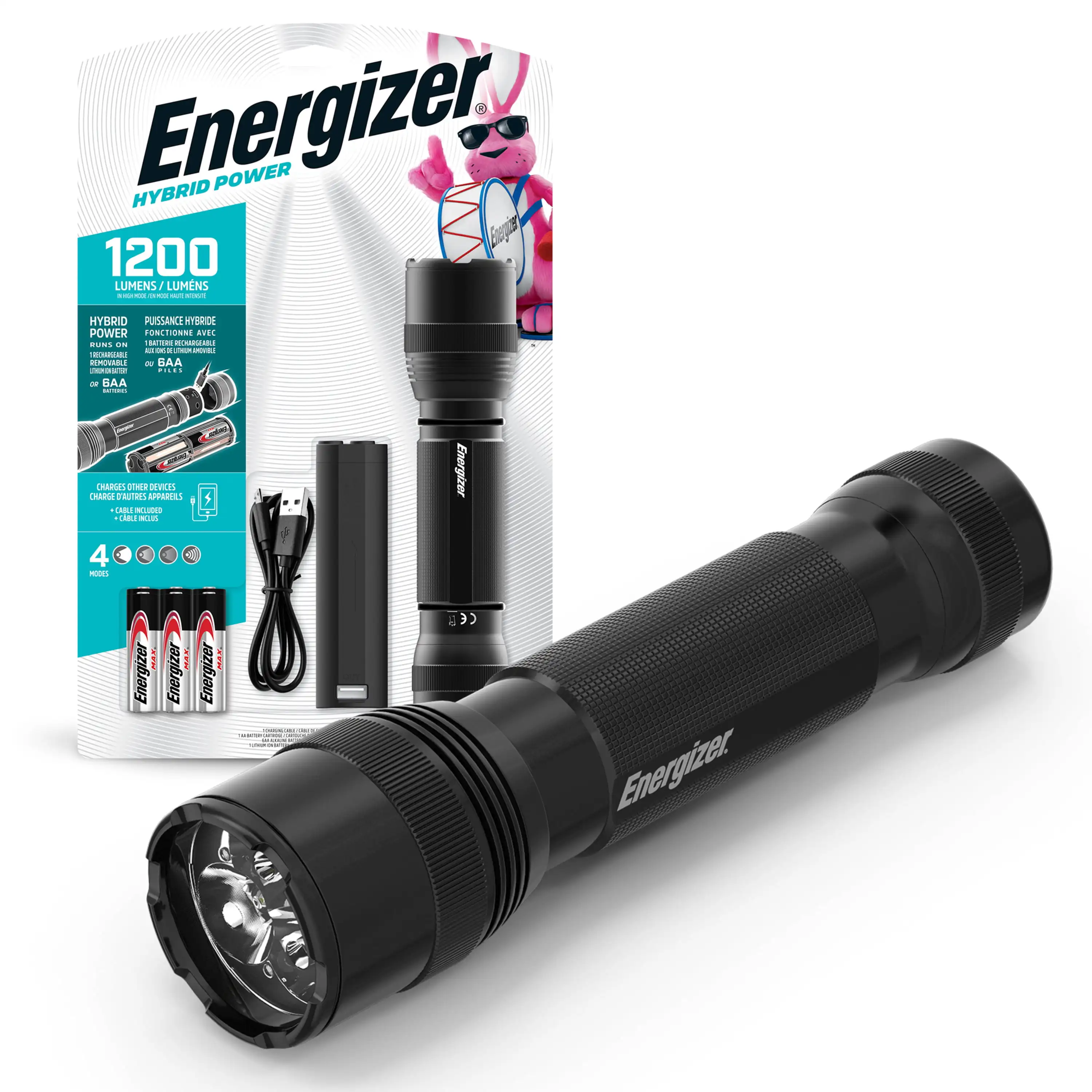 

Tactical LED Light, 1200 Lumen, IPX4, Aluminum Body