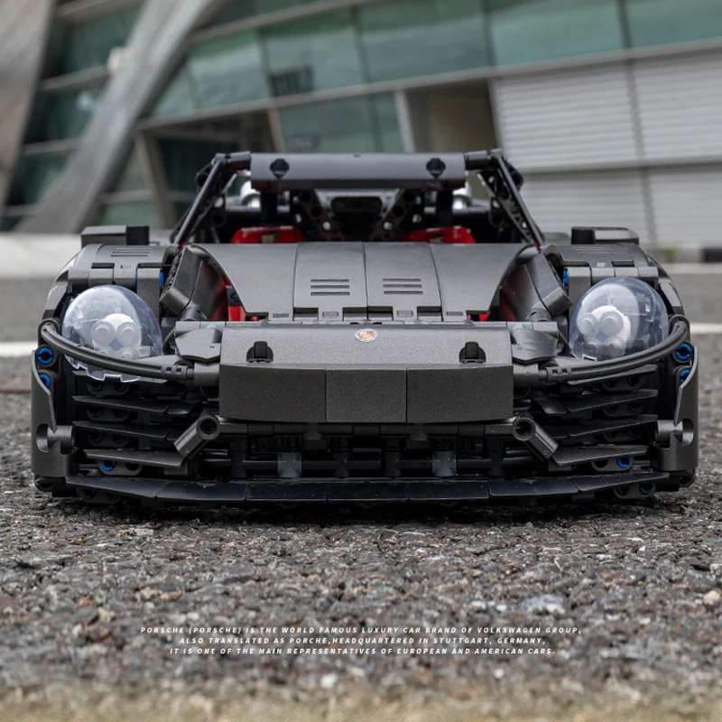 Строительные блоки в наличии MOC technrc Racing модель 1:10 спортивный автомобиль кирпичи