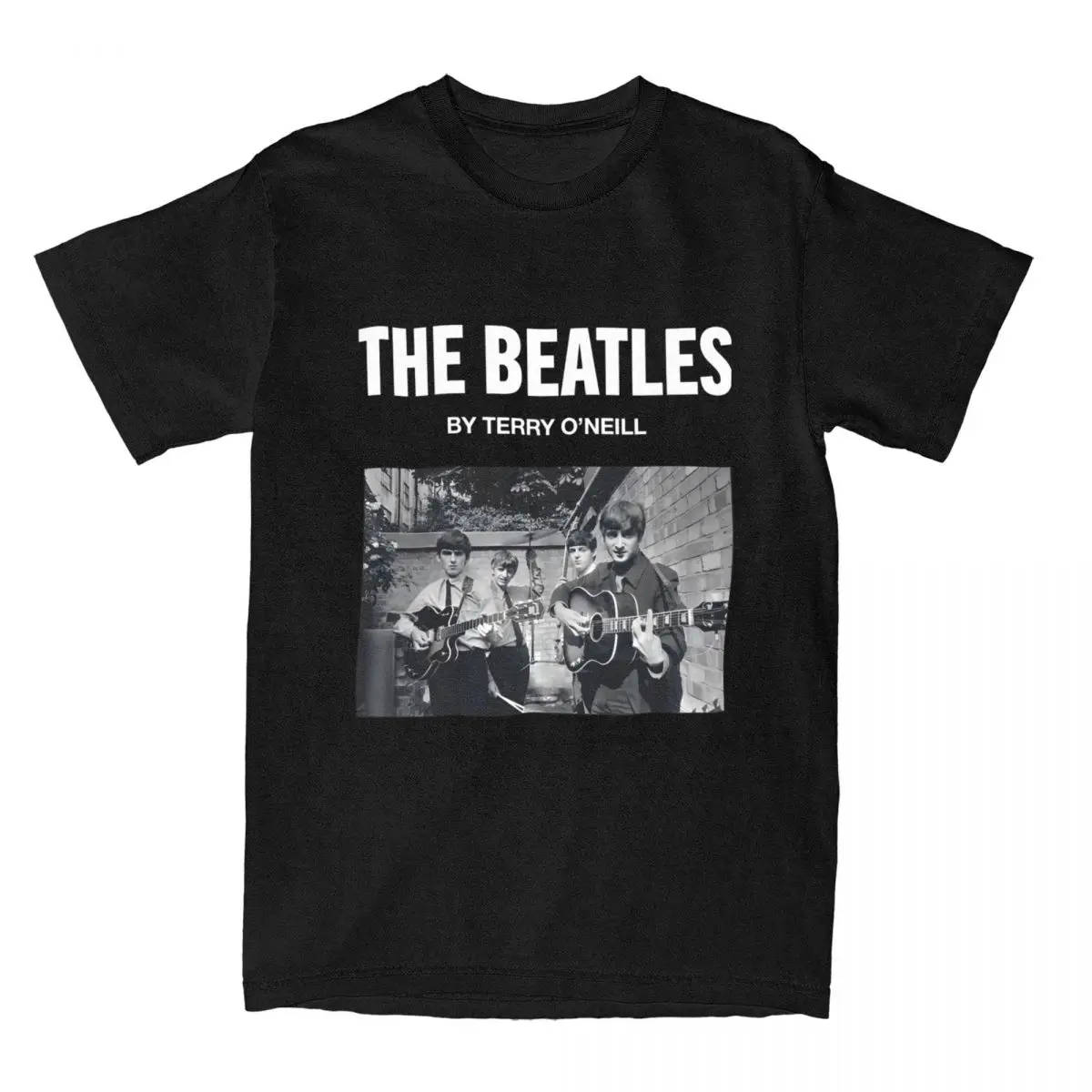 Футболка для пары ретро футболки в британском стиле с изображением рок-музыки