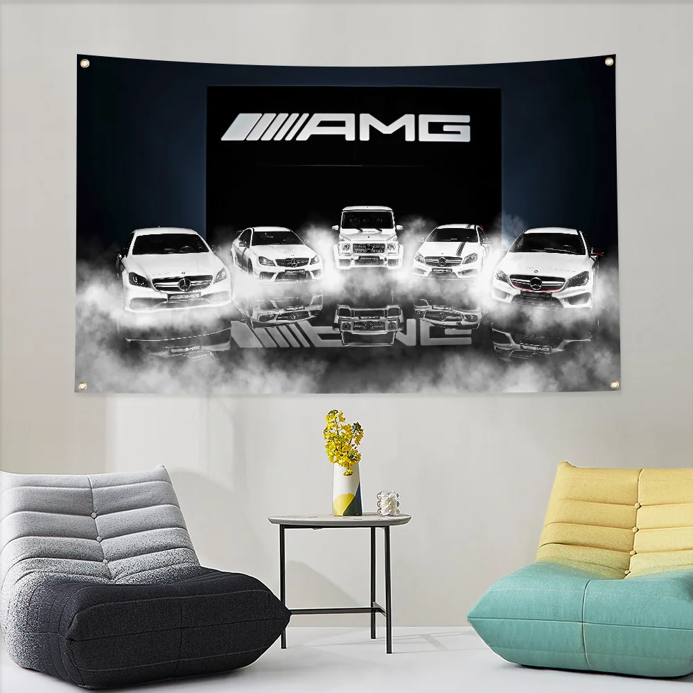 Гобеленовый декор флаг ForAMG персонализированные предметы домашний сад
