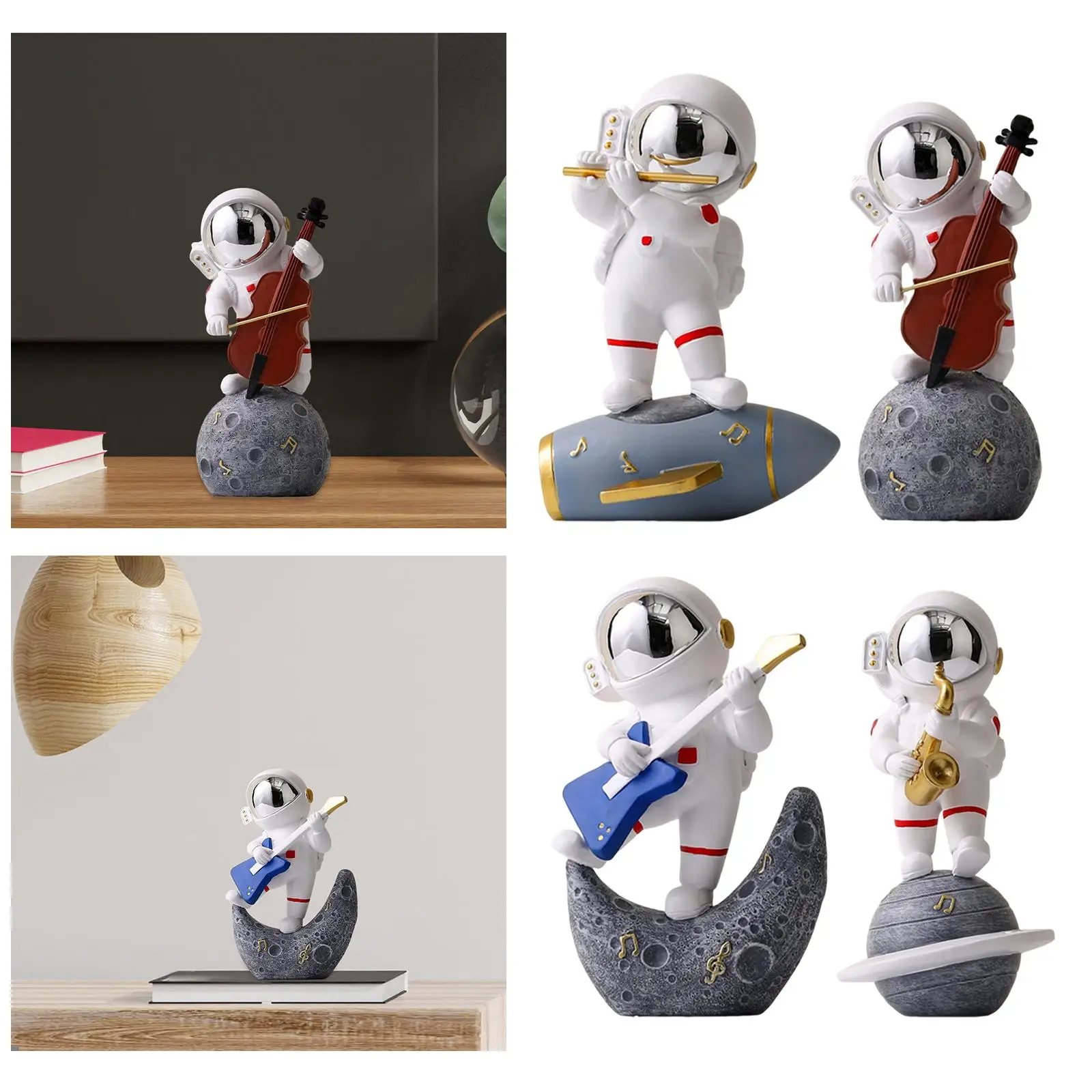

Astronaut statue ornament for home decoration kids birthday party
