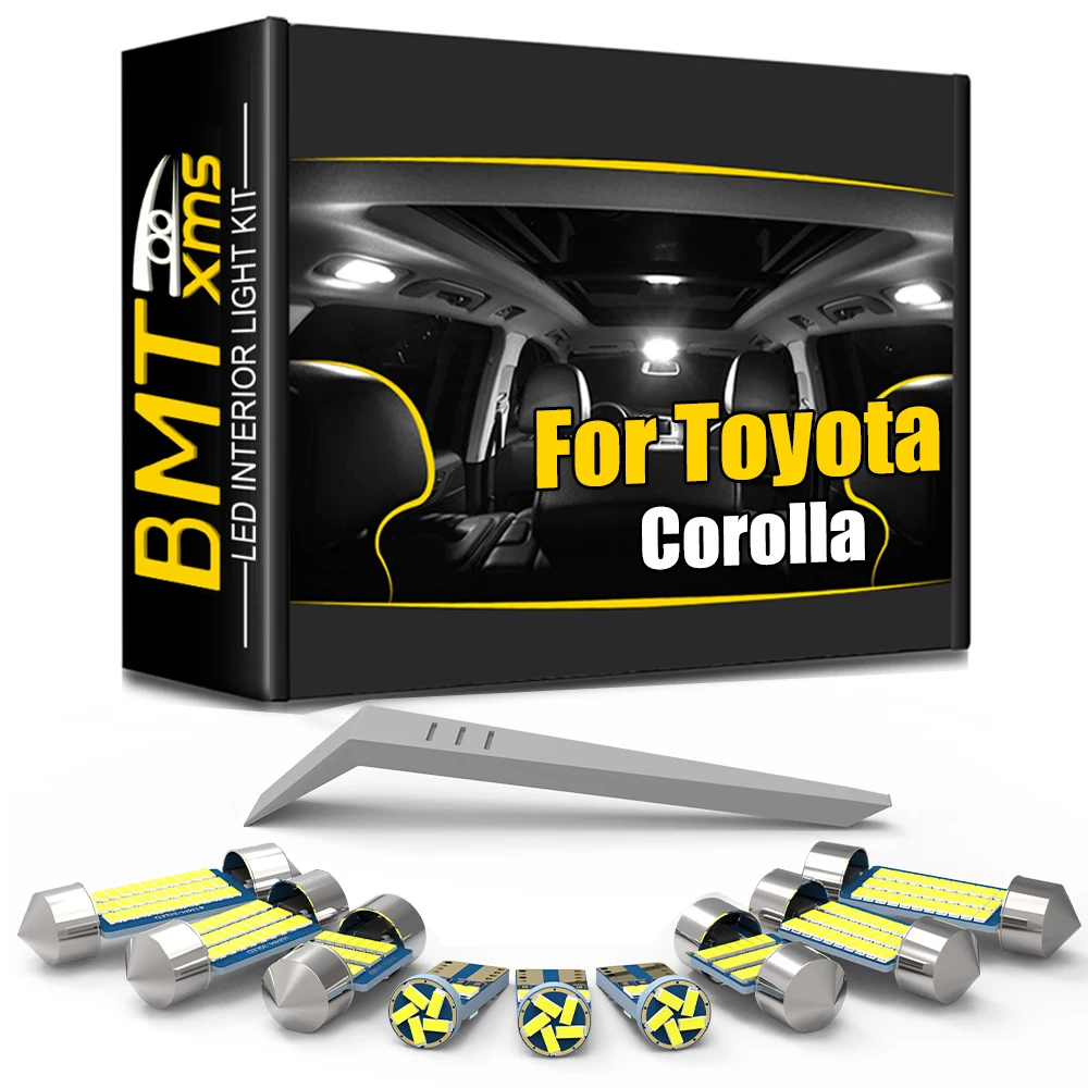 

BMTxms Canbus For Toyota Corolla e150 e180 2003 2009 2010 2013 2014 2015 2016 2017 2019 2020 2021 Hatchback LED Interior Light