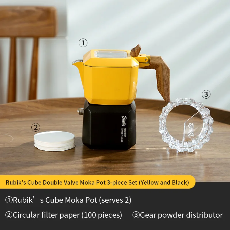 

BINCOO алюминиевый гейзерный кофеварка для дома и улицы