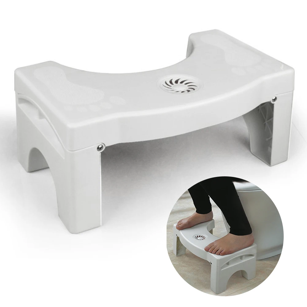 

Anti Constipation Foldable Footstool Bathroom For Kids Stool Toilet Plastic