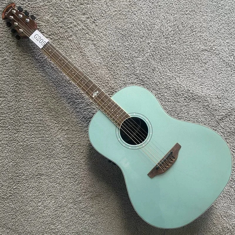 Фото Электроакустическая гитара Ovation Ultra 1516 41' с цельной верхней декой и активным звукоснимателем, 6 цветов на выбор, в наличии, сделано в Китае №1