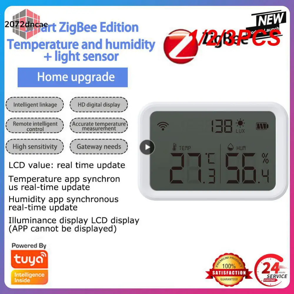 

Датчик влажности и температуры с ЖК-дисплеем, 1/2/3 шт.