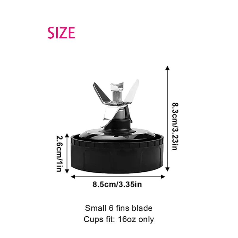 Лезвие блендера с 6 плавниками для Nutri Блендер ниндзя BL660 BL770 BL780 BL740 BL663CO