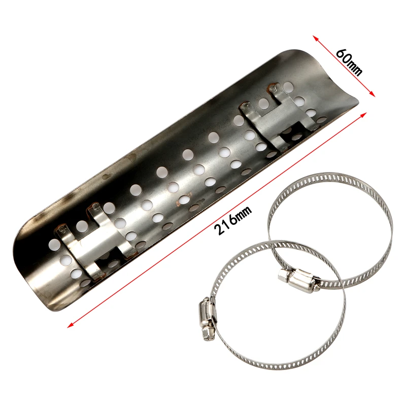 

Motorcycle Exhaust Muffler Pipe Heat Shield Modification Anti-scald Cover for Harley Custom Chopper Cruiser Road King Softail
