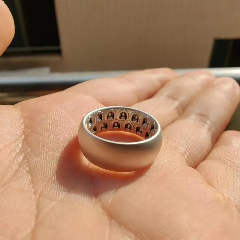 Кольца Wanfo для мужчин и женщин нишевые винтажные аксессуары на удачу цвет белый