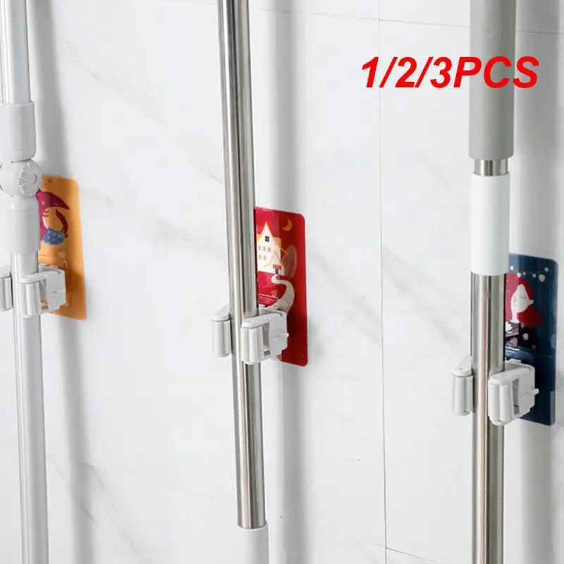 1/2/3 шт. стеллаж для швабры из акрилового пластика