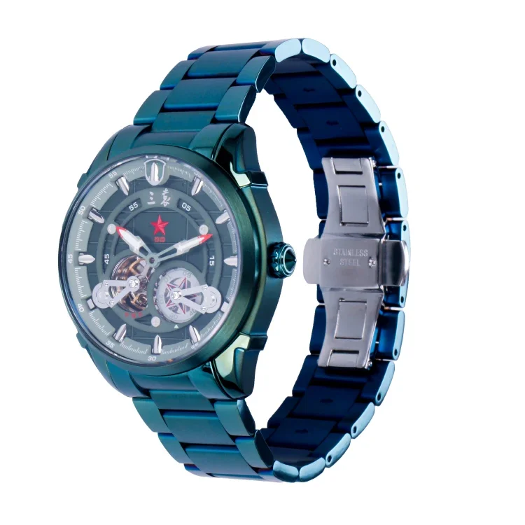 Персонализированные часы SanYuan с автоматическим механизмом светящиеся