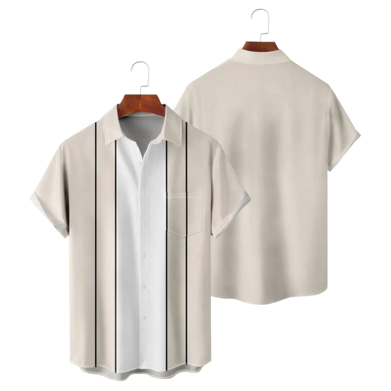 

Mens Printed Hawaiian Shirts Short Sleeve Button Down Beach Shirts Shirt For Man Unisex T Shirt