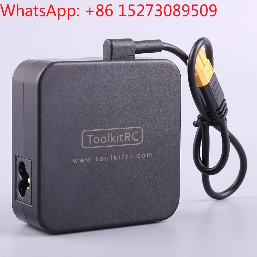 Фото Зарядное устройство ToolkitRC 20V 5A ADP100 100W с разъемом XT60, адаптер питания №2