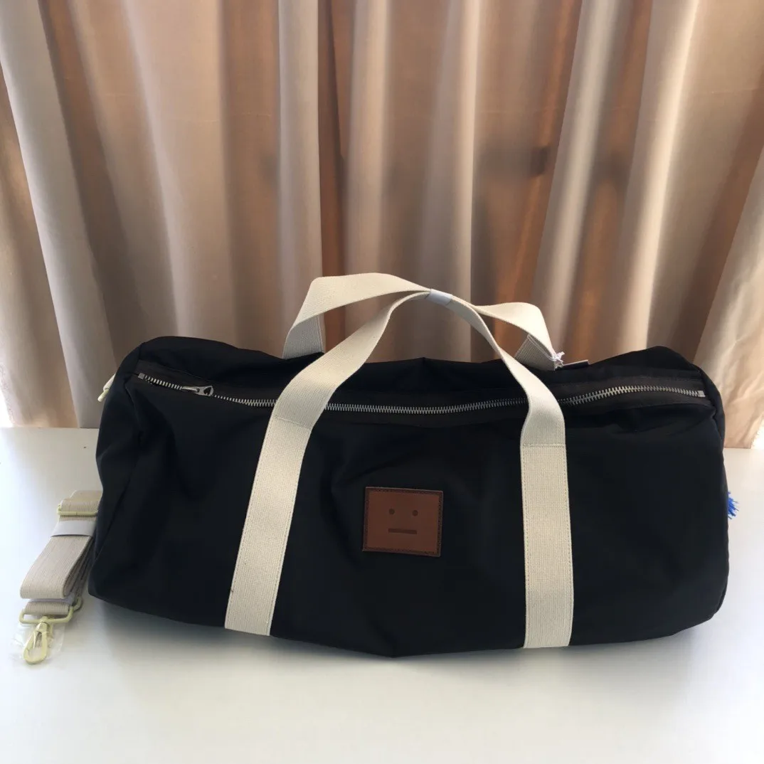 Brand Designer Ac Studios Yoga Fitness Bag Large-capacity Shoulder Bag Cylind Rical Sports Portable Travel Tote Shopping Bags