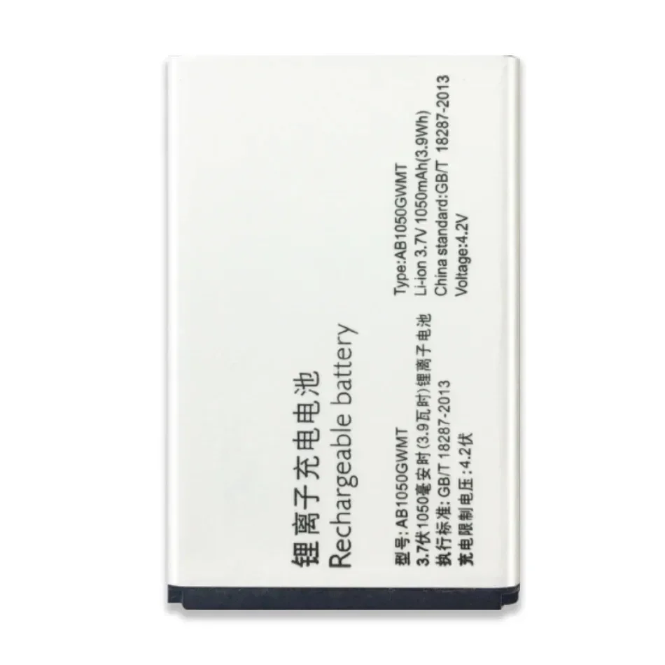 Аккумулятор AB1050GWMT для Philips E103 E106 E255 сменный аккумулятор