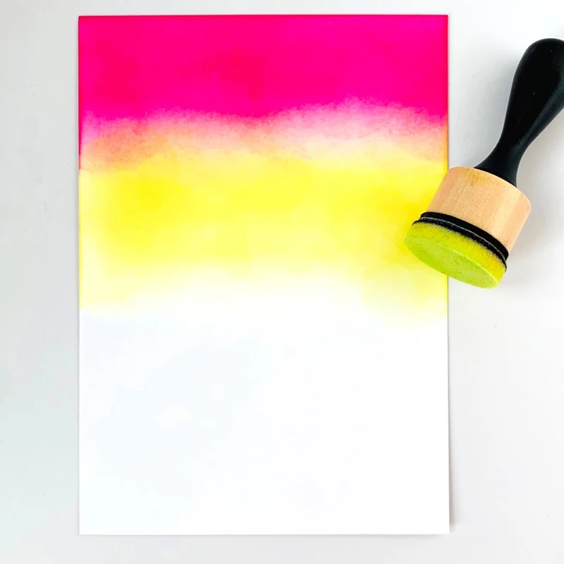 Мини-аппликаторы для растушевки чернил с Круглым Куполом сменные аппликаторы