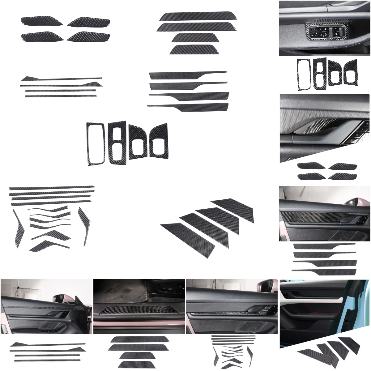 Мягкая центральная розетка из углеродного волокна крышка шестерни дверная