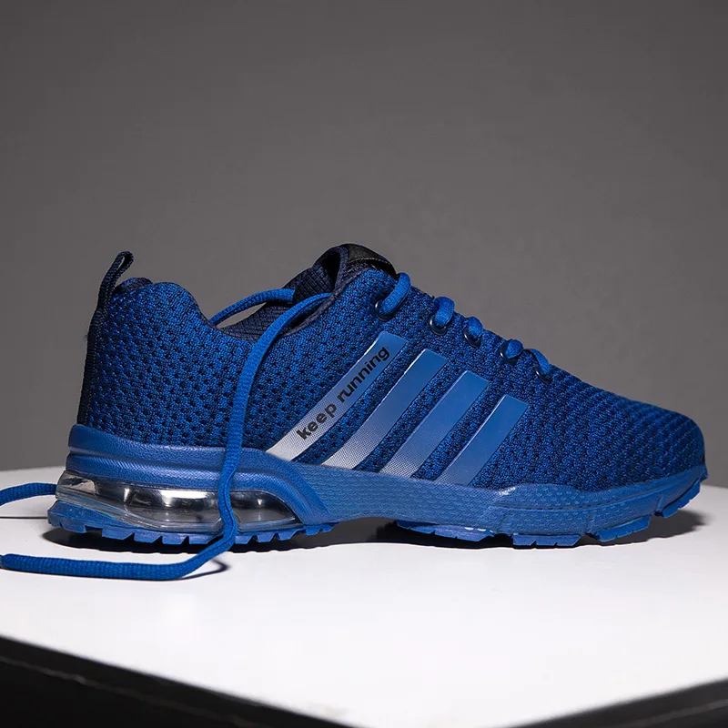 Sneakers Men's Walking Light Casual Shoes Breathable Men's Shoes Lace Up Large Size Marathon zapatillas de deporte