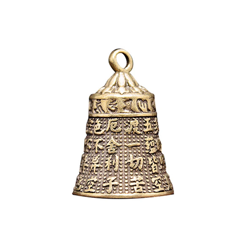 

Brass Handicraft Die-casting Button Wind Bell Tibetan Bronze Bell Creative Gift Home Decor Decorations for Home Home Decoration