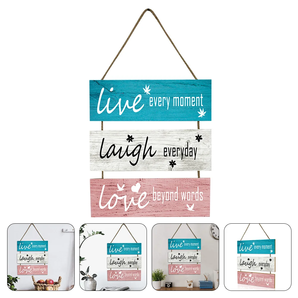 

Деревянное украшение в стиле шик, настенные буквы для дома, ресторана, подвесная доска с орнаментом