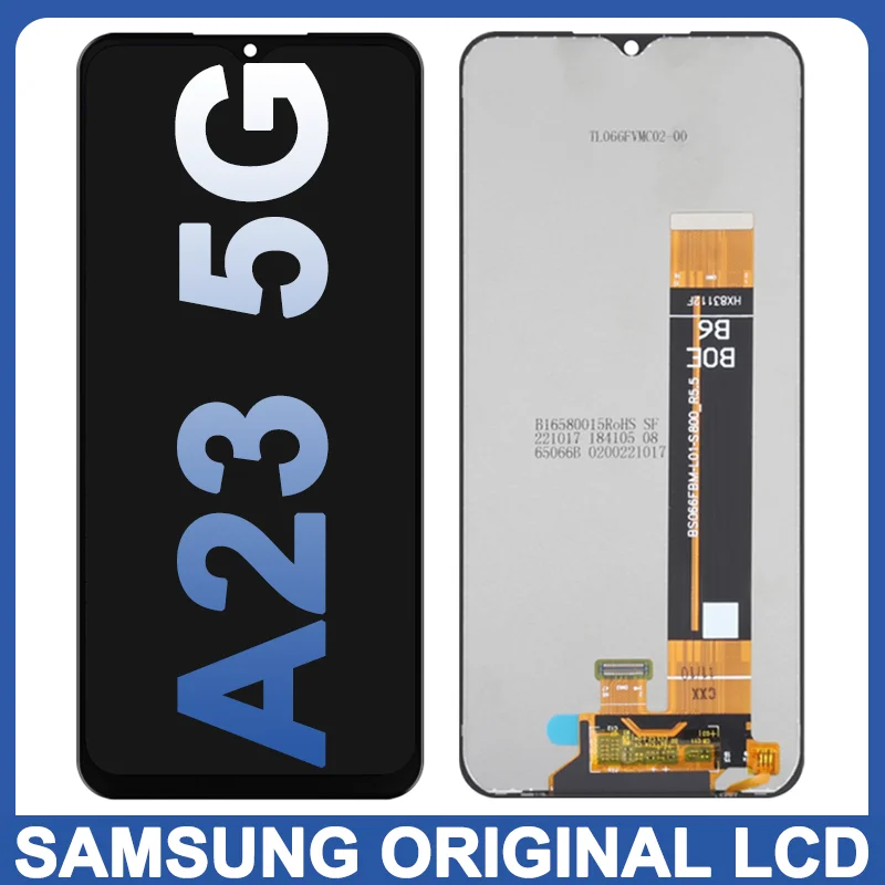 

6,6 ''Оригинальный Для Samsung Galaxy A23 5G A236B A236B/DSN A236U A236E ЖК-дисплей сенсорный экран сменный дигитайзер в сборе