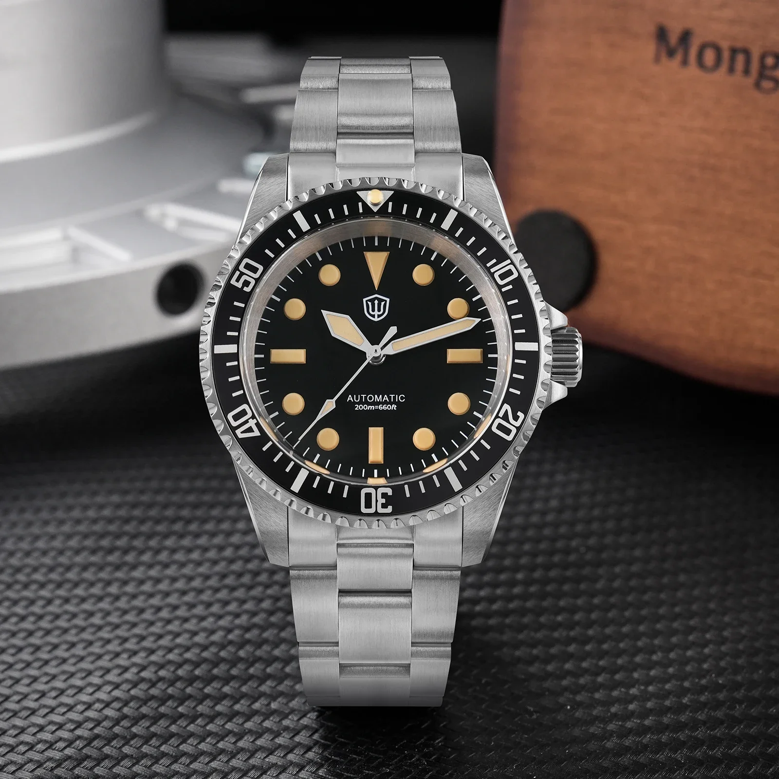 Watchdives WD5513 38 мм часы для дайвинга NH35 автоматический механизм 20 бар водостойкие