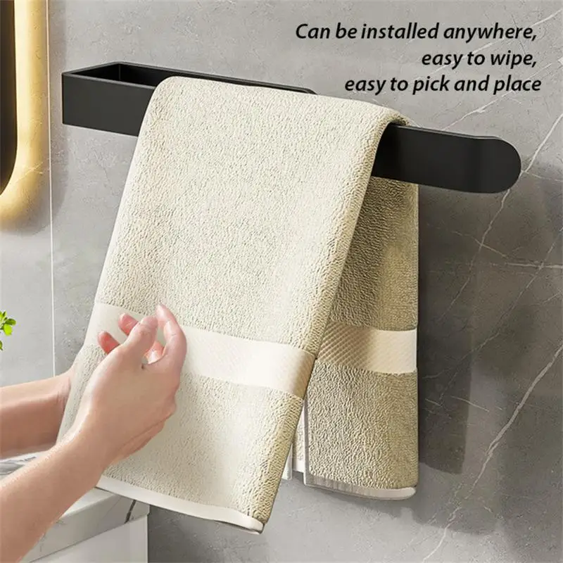 

Bathroom Hook Roll Papers Towel Holder Towel Rack Toilet Paper Holder Rust-resistant Kitchen Hanger Strong Load-bearing