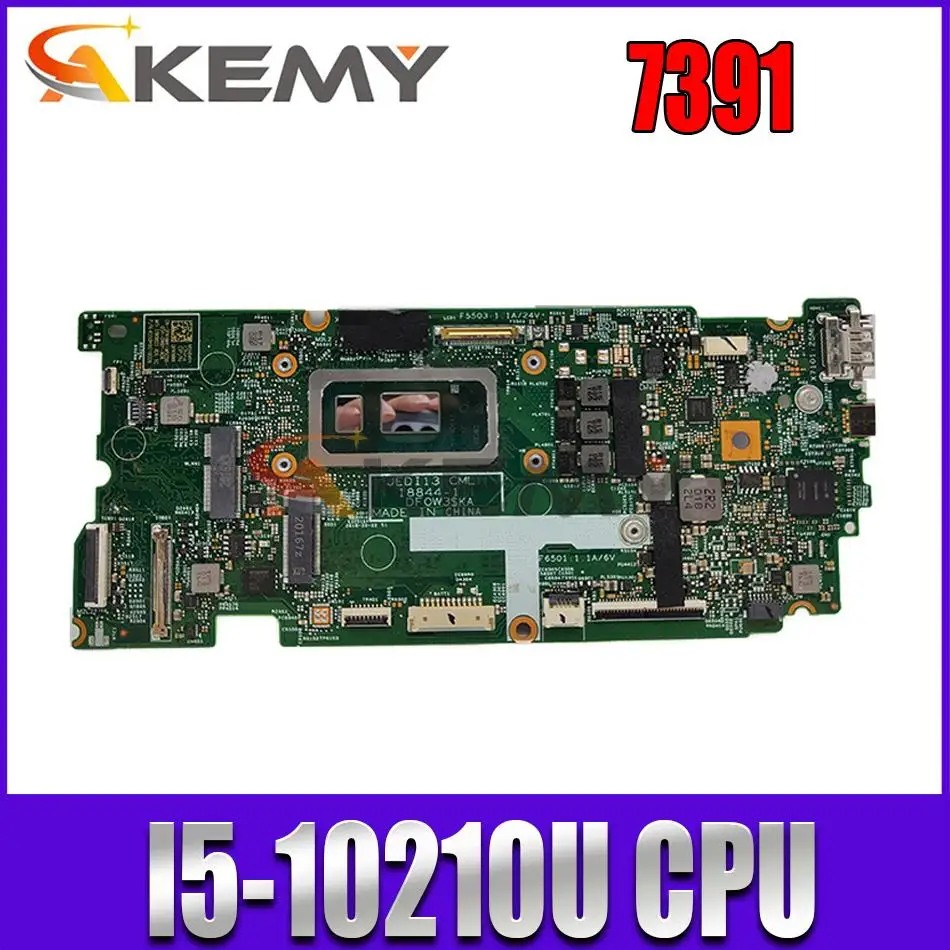 

Материнская плата для ноутбука Dell Inspiron 13 7391 i5-10210U CPU HF90F 18844-1