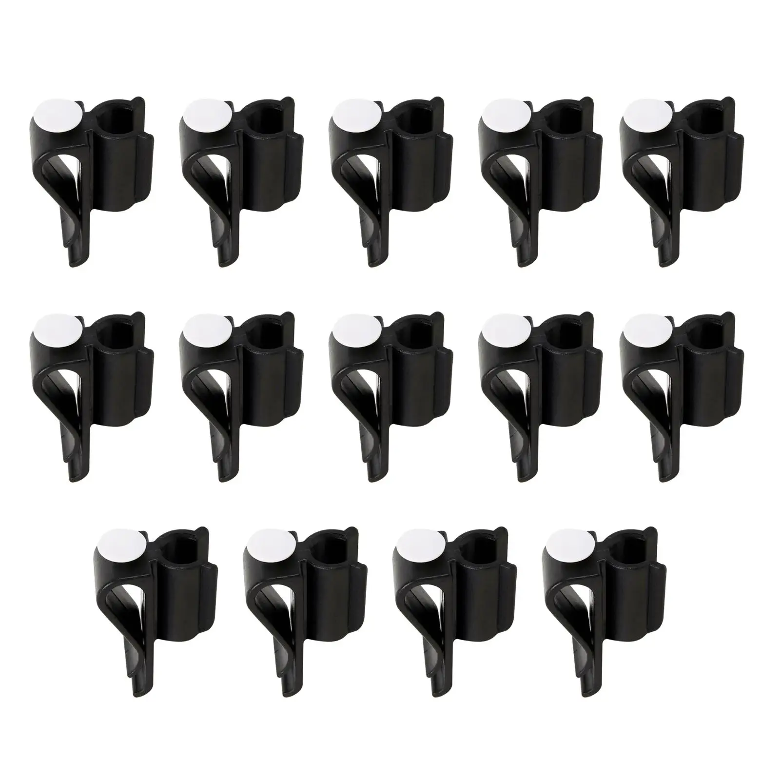 

14pcs Golf Club Organizers Putter Holder Bag Clip Holder Iron Protector Accs