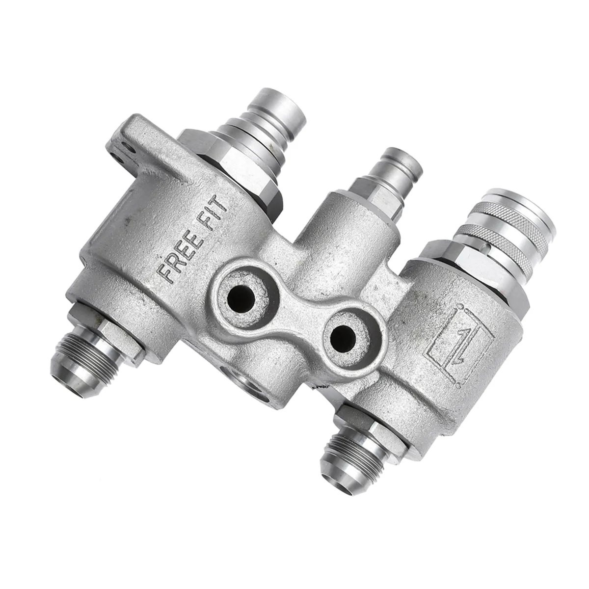 Гидравлический регулирующий клапан 47447054 4BD4FF112 для New Holland L225 L228 cчехол 227 TR340 SV185 TV380