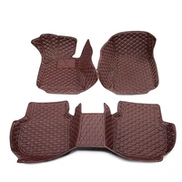 leather car floor mats for bmw e60 2003 2004 2005 2006 2007 2008 2009 2010 accessories carpet rug auto matten covers interior