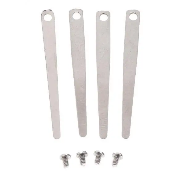 

9x Aluminum Saxophone Flat Springs with Screws Sax Accessories Parts