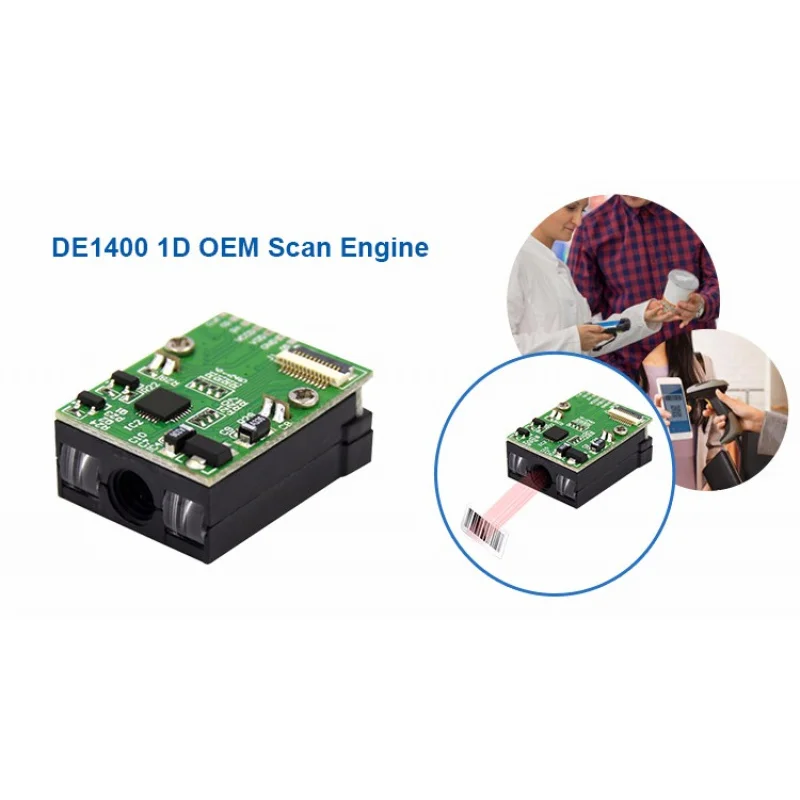 Мини-высокие пиксели USB TTL CCD модуль сканера штрих-кода двигатель QR-кода