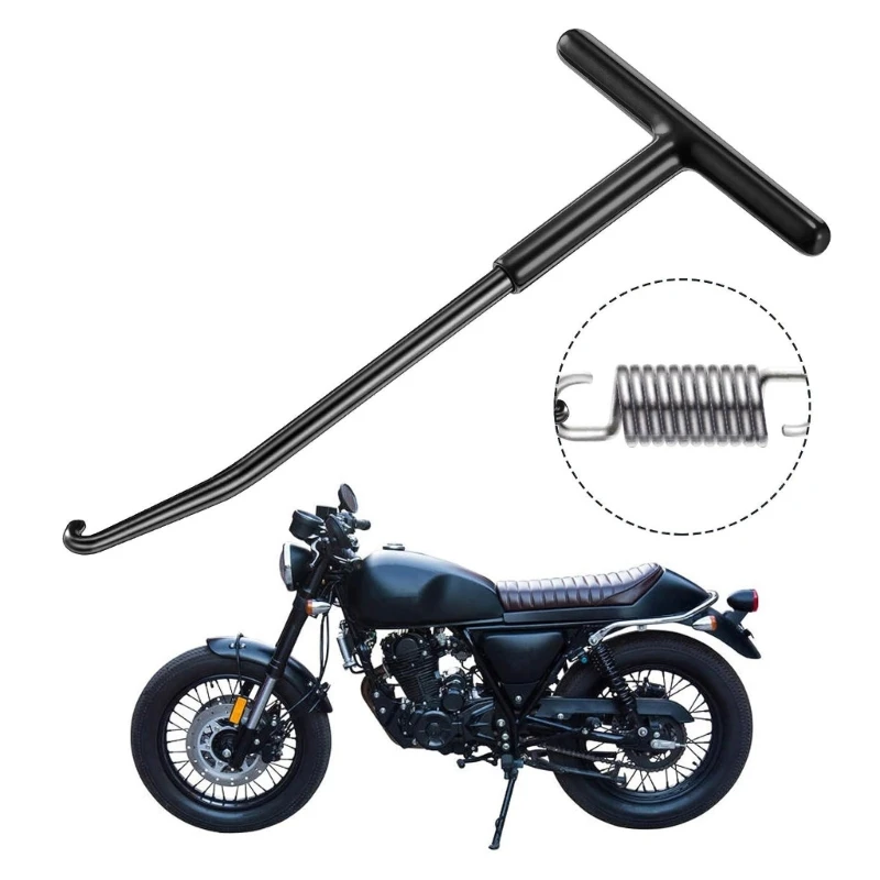 

Motorcycle Exhaust Pipe Spring Wrench Puller Installer Hook Tool for Motorcycle Springs Removal Installation Adjustment