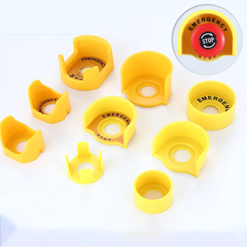 

22mm Push Button Switch Protective Cover Elevator Emergency Stop Accessory