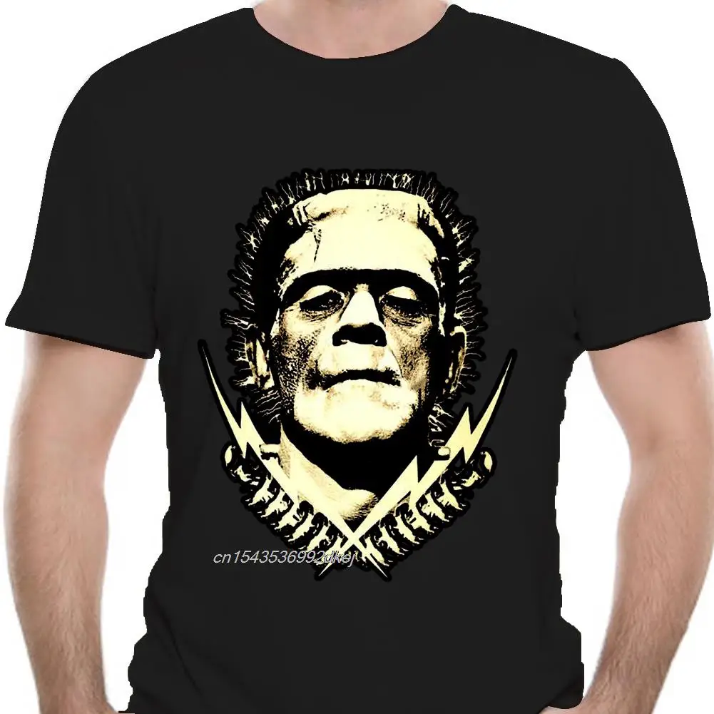 

Frankenstein V5 Movie Poster T-SHIRT (BLACKBOTTLE GREEN) ALL SIZES S-5XL