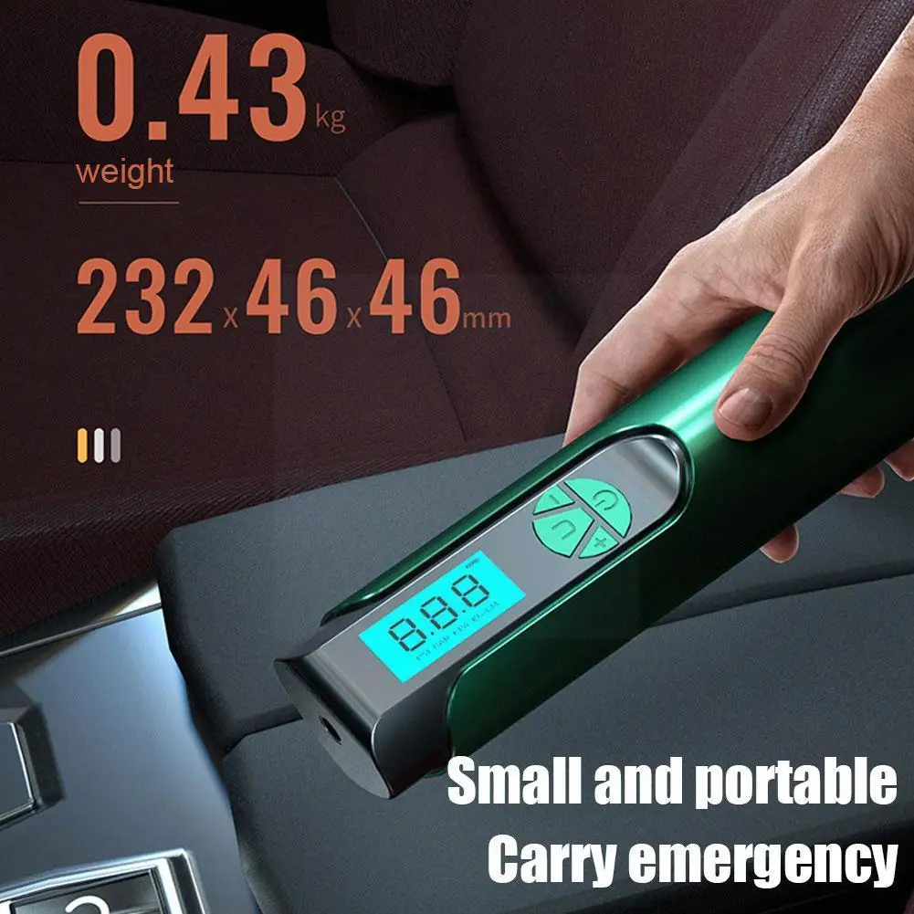 

Rechargeable Air Pump Tire Inflator Cordless Portable Compressor Smart Digital Inflatable Pump For Car Bicycle Boat Air Pum Z7Q4