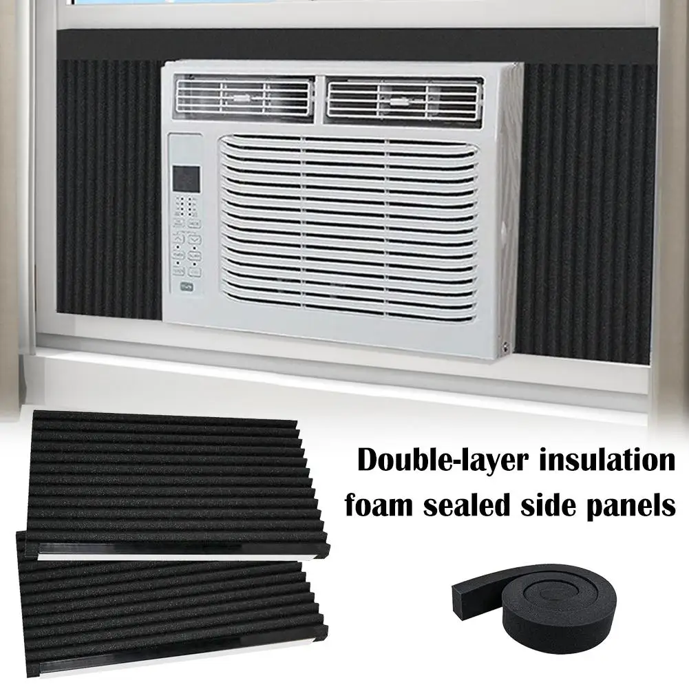 

Window Air Conditioner Surround Insulated Foam Panels, Panel Insulation AC Side Window L7W0