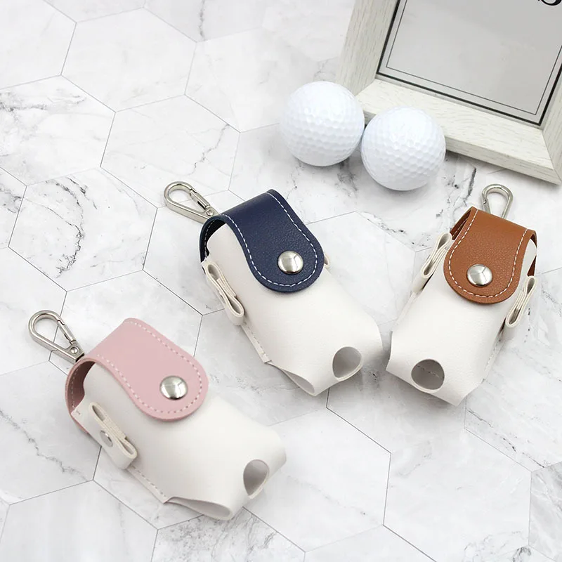 S Hang On Waist Golf Belt 2 Colors To Choose Brown Ping Gift For Husband Pu Leather With Golf Tees