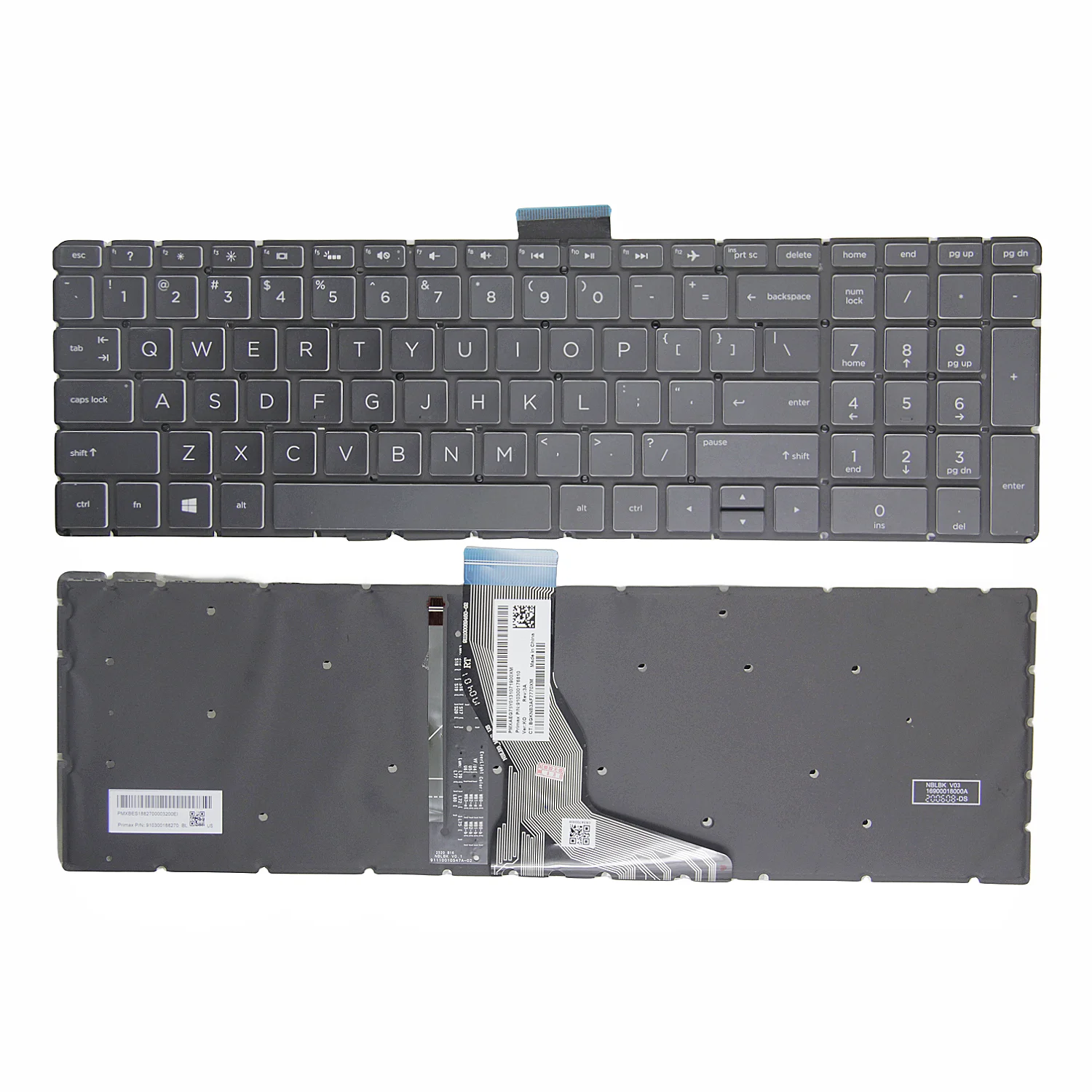 100% новая оригинальная американская клавиатура для HP 15-BS 15-CC 15-CB 15-BQ 15-BP15-CK TPN-Q190 Q191