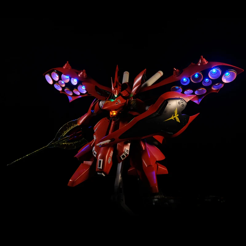 

KOSMOS HG 1/144 MSN-04II NIGHTNGALE NEO ZEON CHAR AZNABLE'S Luminous Lamp Group Assembly Model Action Toy Figures Gift
