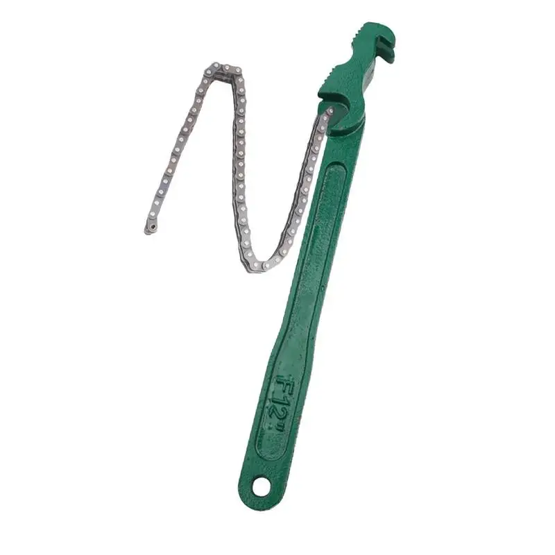 

Chain Wrench Tool Oil Filter Wrench Automotive Chain Wrench Pliers Pipe Wrench Adjustable Oil Filter Chain Wrench With High