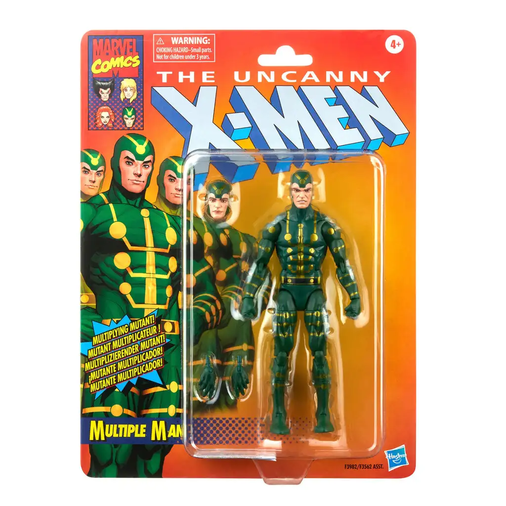 

Original Hasbro Marvel Legends Series X-Men Classic Multiple Man 6-inch Action Figure Toy Collectible Model Toy Gift