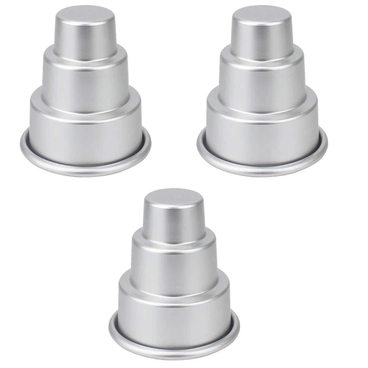 

3pcs Multi-function Cupcake Household Pudding Cup Convenient Jelly Cup Home Accessory