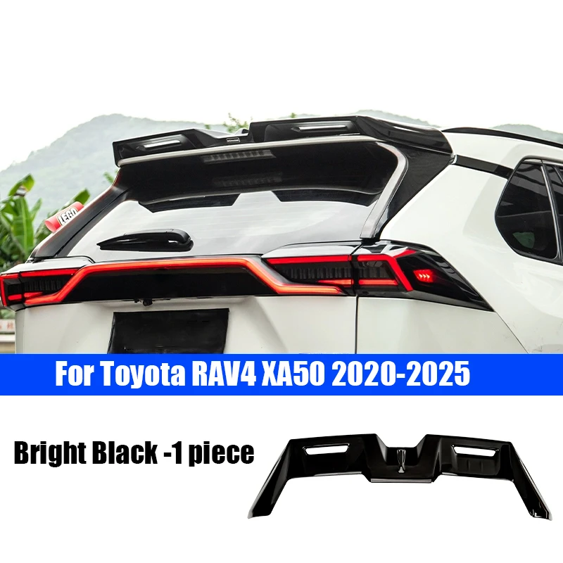 

Для Toyota RAV4 XA50 2020 2021 2022 2023 2024 2025 MC модель задний спойлер декоративная рамка ABS материал клейкая установка