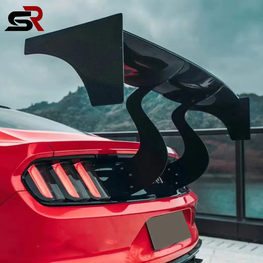 Для Ford Mustang GT из углеродного волокна задняя крышка багажника спойлер крыло