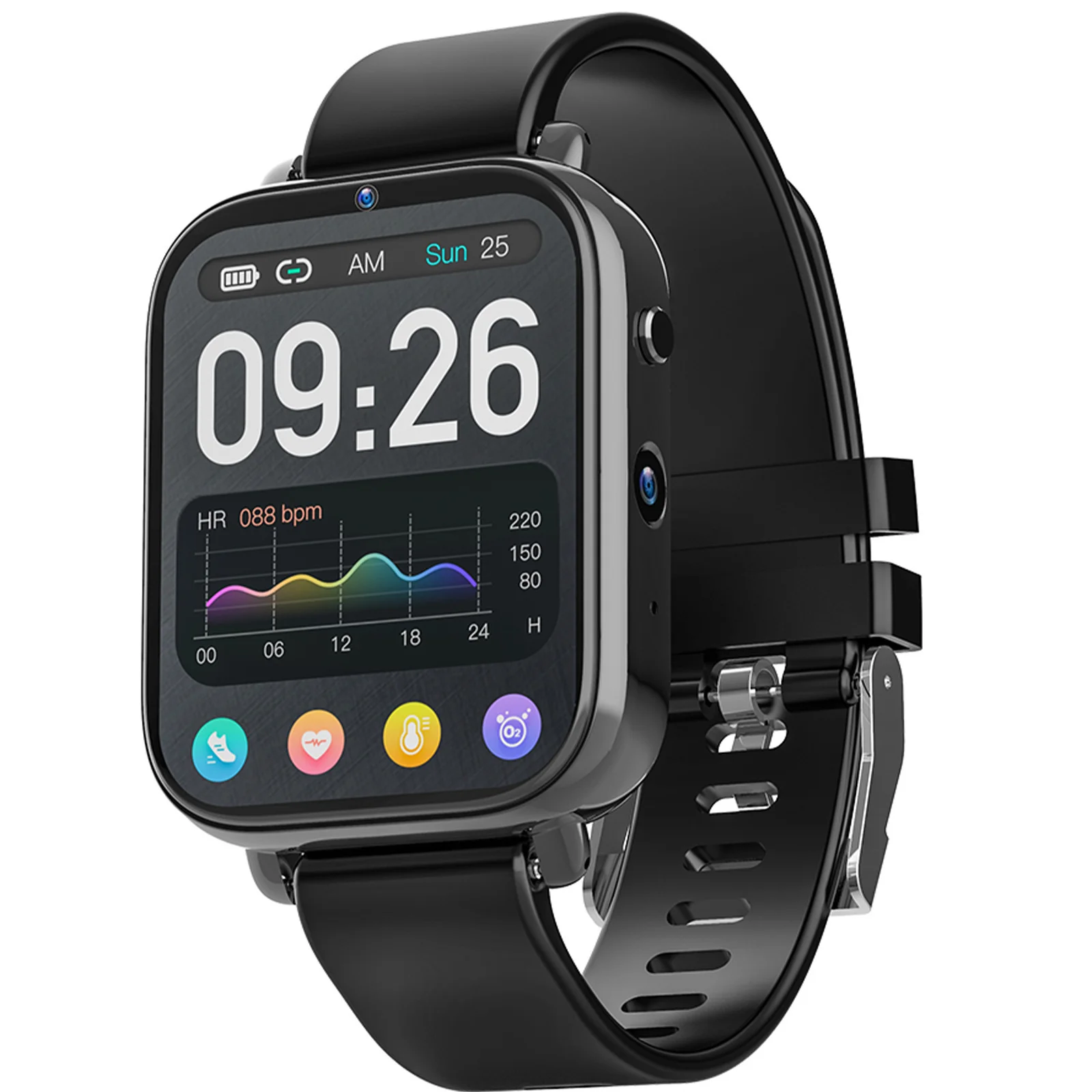 

XiaoMi Smart Watch Men Women 4G 128G Android Smartwatch 2022 Z20 3ATM Waterproof 850mah 8MP Camera GPS WIFI 1.75 Inch 320*385